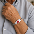 Personalized Medical ID Bracelet for Men & Women – Custom Engraved Stainless Steel Medical Alert Bracelet