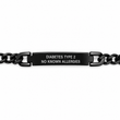 Engraved Medical ID Bracelet