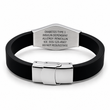 Engraved ID bracelet