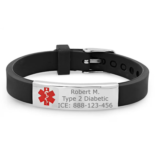 Personalized Medical ID Bracelet