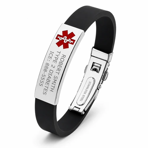 Custom Medical ID Bracelet