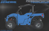 POLARIS GENERAL XP 1000 WRAP TEMPLATE G23GXK99AJ 2023 BLACK CRYSTAL