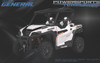 POLARIS GENERAL 1000 WRAP TEMPLATE G21GAJ99AC 2021 WHITE LIGHTNING