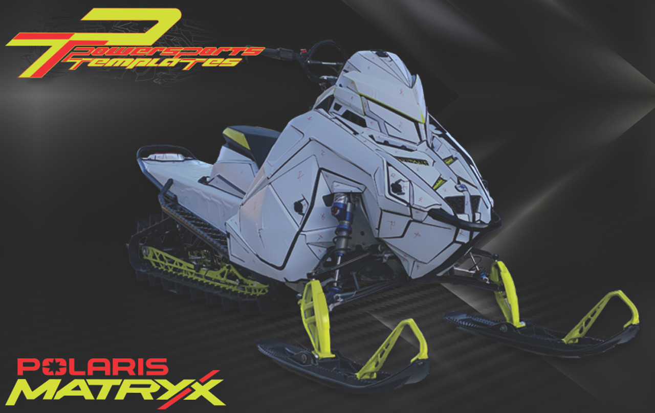 POLARIS SNOWMOBILE MATRYX RMK KHAOS SLASH 146 650 POWERSPORTS TEMPLATES SNOWMOBILE TEMPLATE POLRMKKHASLA1466502223STD 2