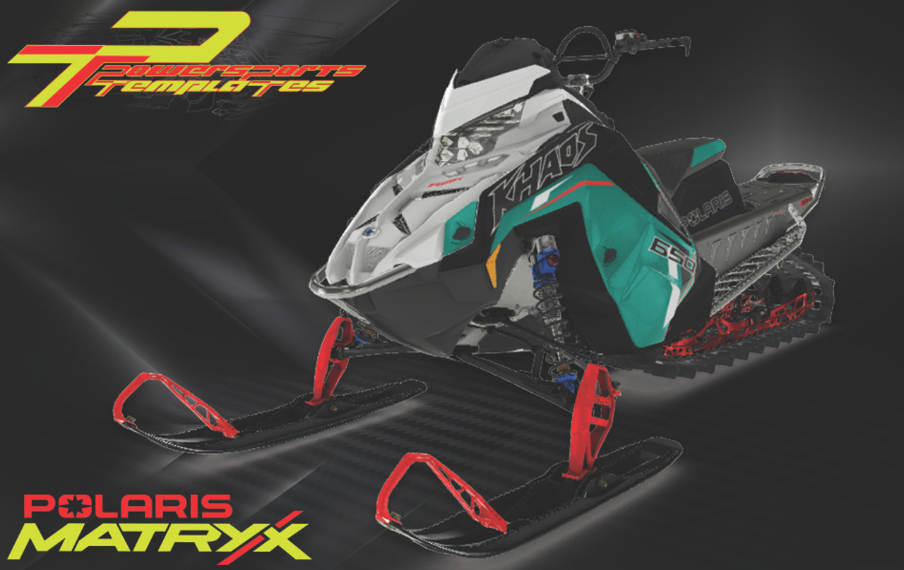 POLARIS RMK KHAOS SLASH 146" 650 POWERSPORTS TEMPLATES PRECISION FIT MOTORSPORT TEMPLATES BETTER TEMPLATES BETTER RESULTS 7