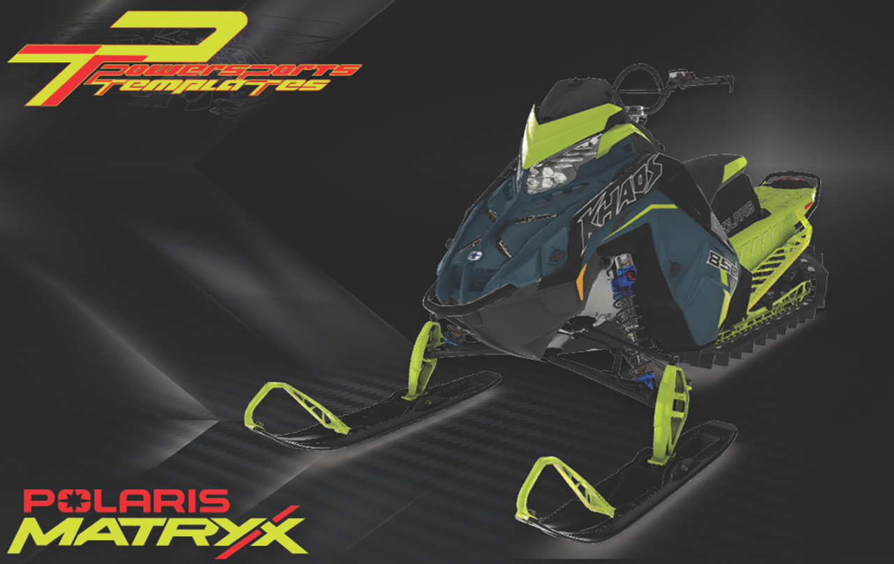 POLARIS SNOWMOBILE MATRYX RMK KHAOS SLASH 146 850 POWERSPORTS TEMPLATES SNOWMOBILE TEMPLATE POLRMKKHASLA1468502223STD 6