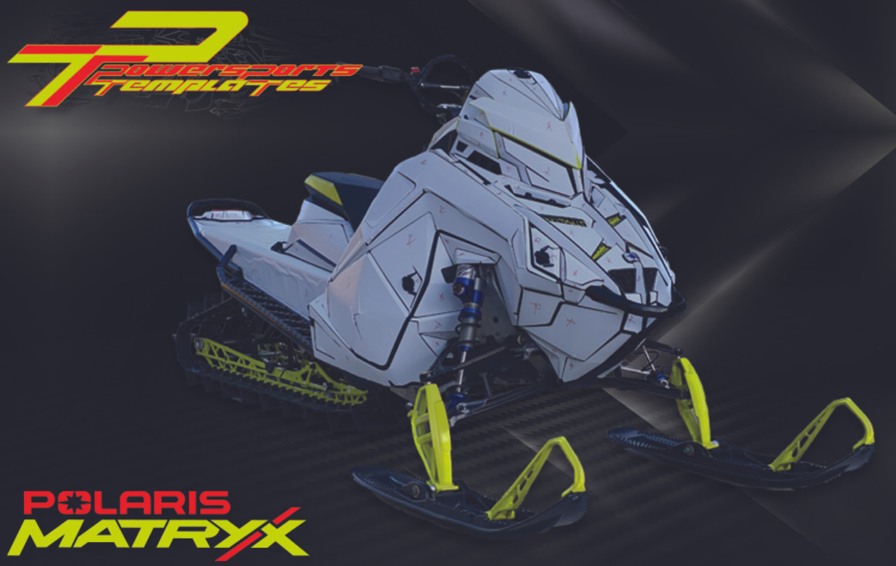 POLARIS RMK KHAOS SLASH 146" 850 POWERSPORTS TEMPLATES PRECISION FIT MOTORSPORT TEMPLATES BETTER TEMPLATES BETTER RESULTS 3