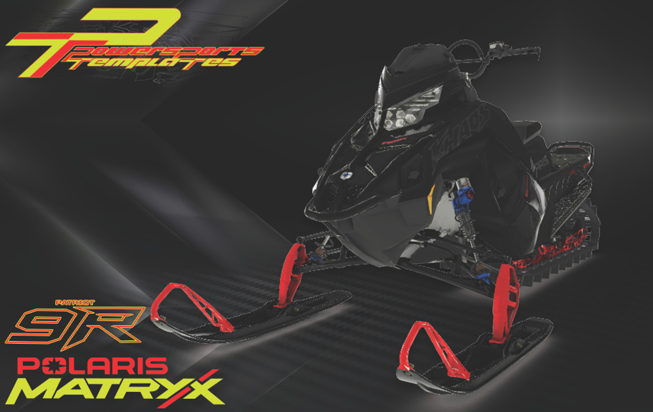 POLARIS SNOWMOBILE MATRYX RMK KHAOS SLASH 146 650 POWERSPORTS TEMPLATES SNOWMOBILE TEMPLATE POLRMKKHASLA1466502223STD 4