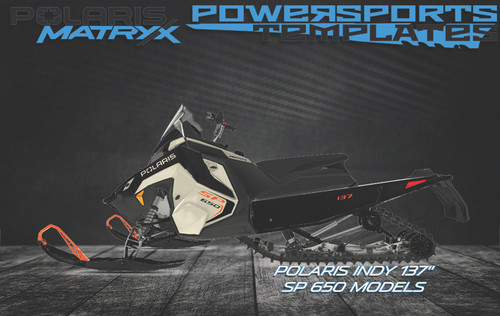 WRAP TEMPLATE FOR POLARIS INDY SP 650 137 SNOWMOBILES POWERSPORTS TEMPLATES STD 1