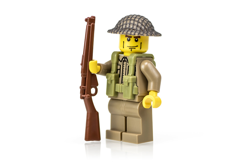 Fully Outfitted British Infantry 