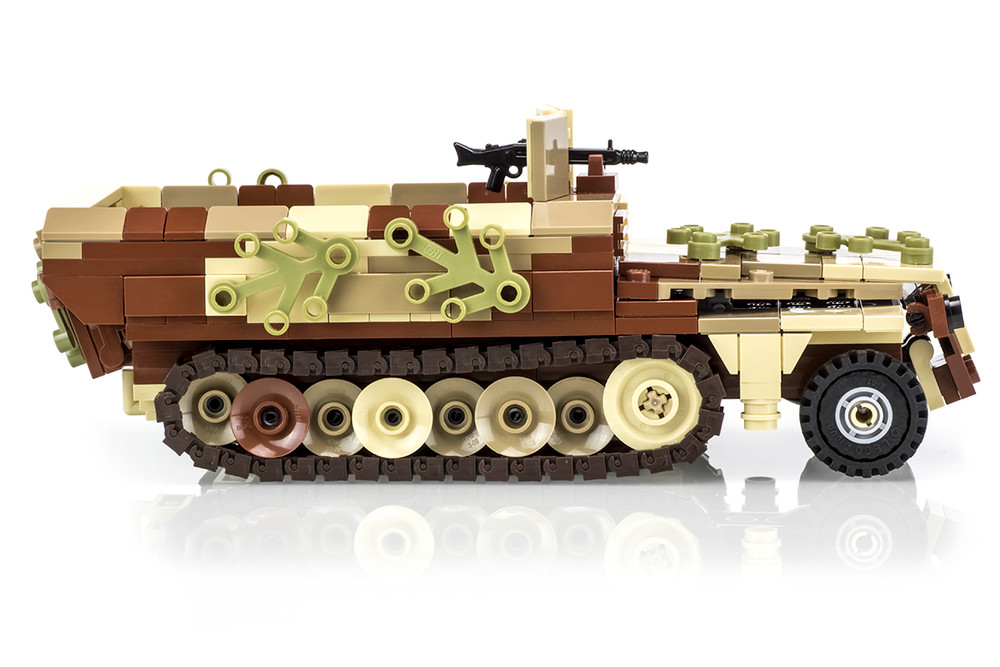 SdKfz 251 ausf D + Pak 40 with Ambush Camo