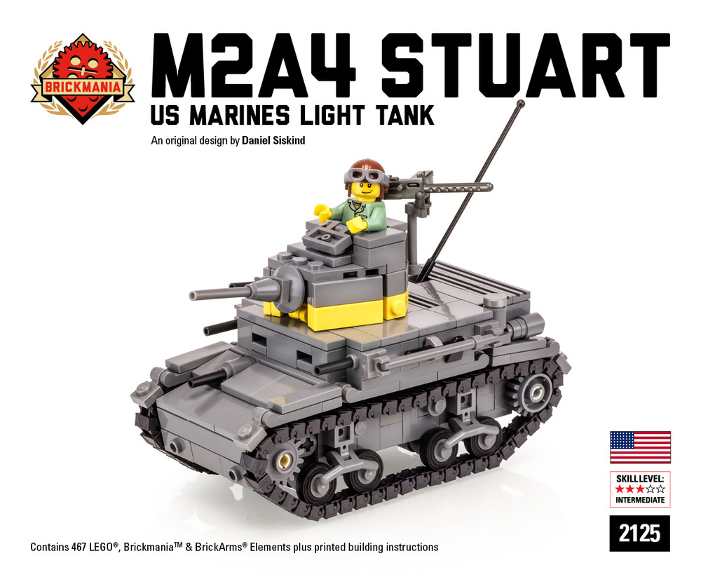 M2A4 Stuart US Marines Light Tank