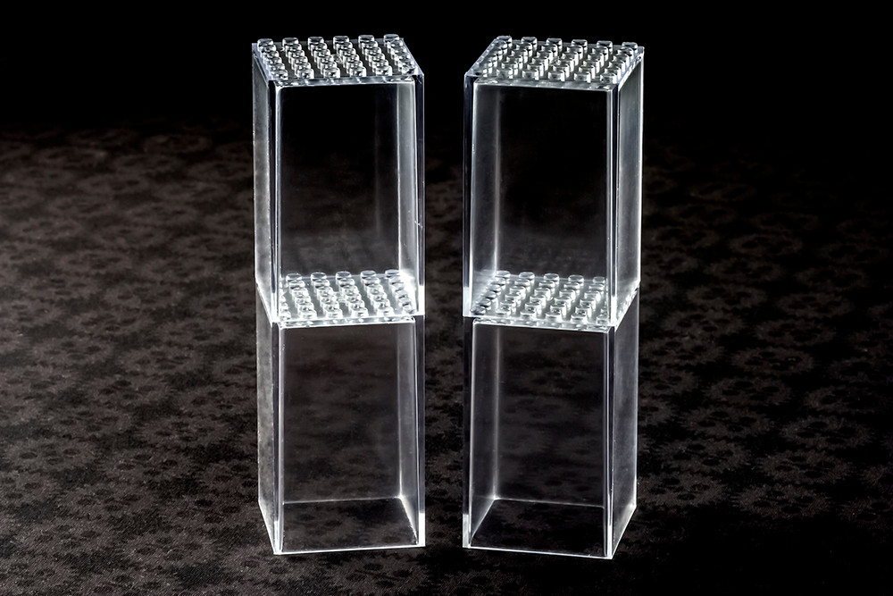 FaBiOX 6x6 studs (Single)-Transparent Boxes for Minifigures