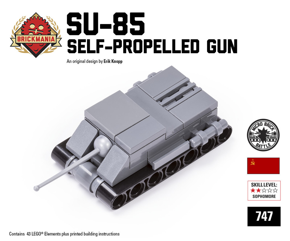 Micro Brick Battle - SU-85