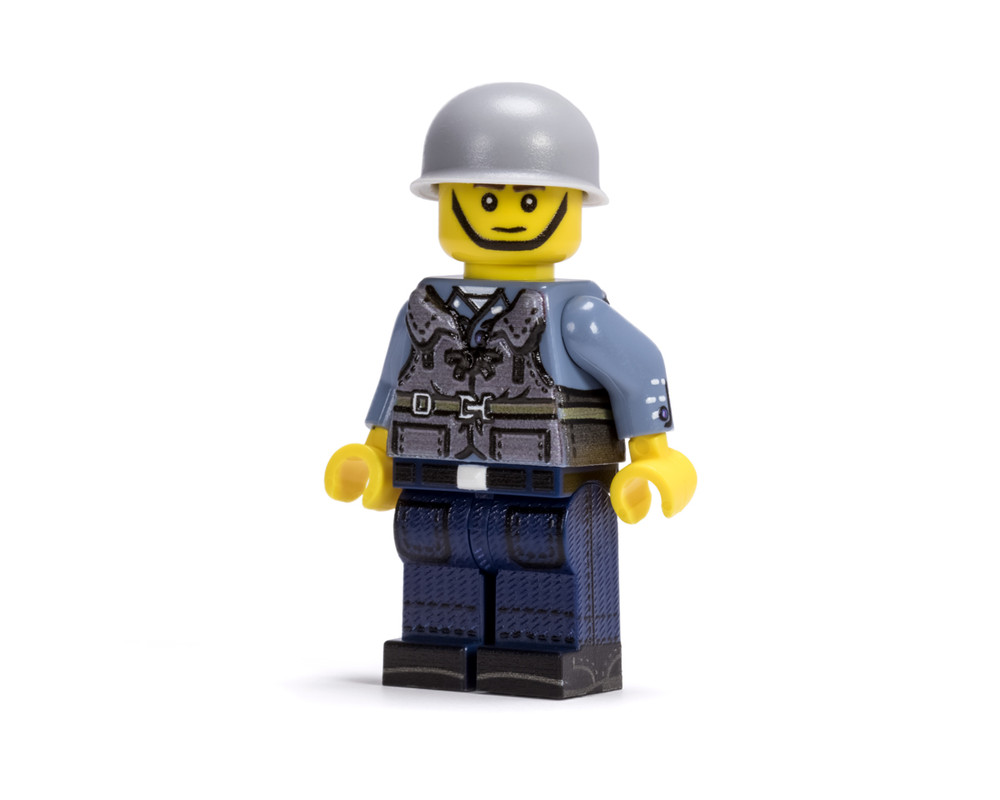 WWII US Navy Sailor with Kapok Lifejacket