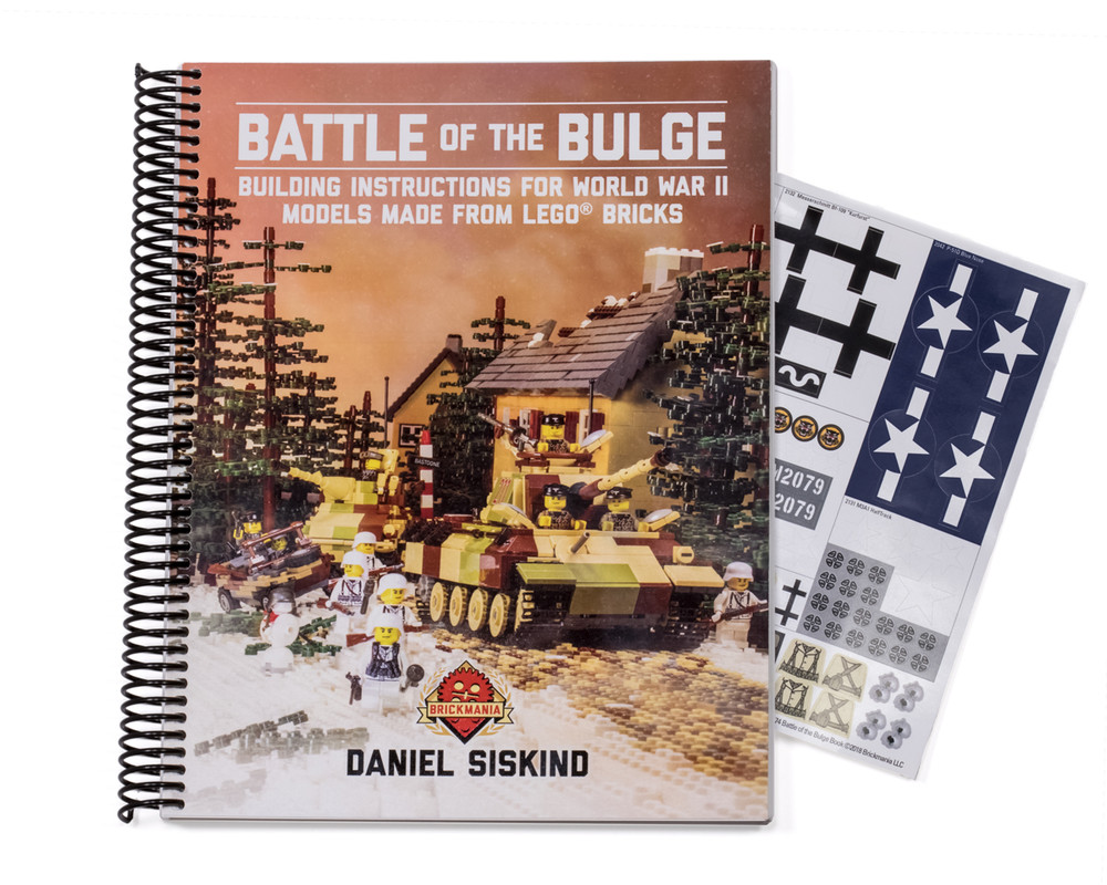 Battle of the Bulge: Building instructions for World War II Models made from LEGO® Bricks