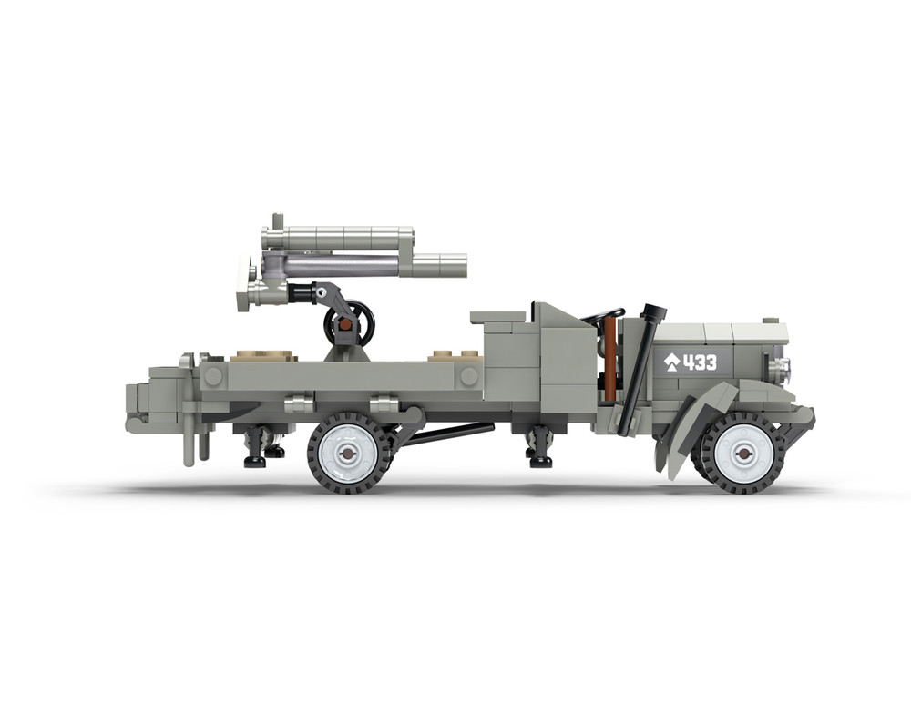 Type J Lorry - With QF 13-Pounder AA Cannon