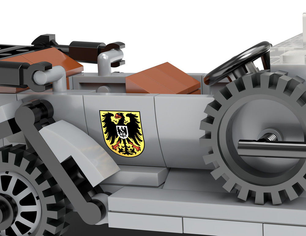Knight Tourer - WWI German Staff Car - Brickmania Toys