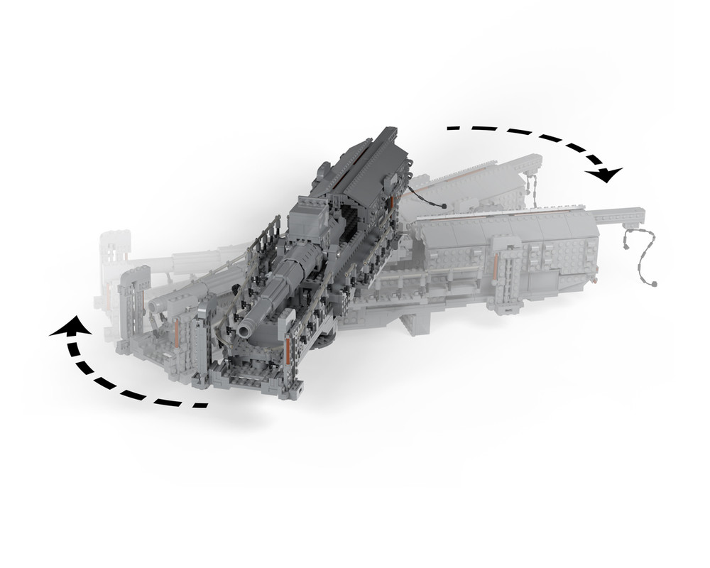 Bruno - 28 cm SK L/40 Railway Gun