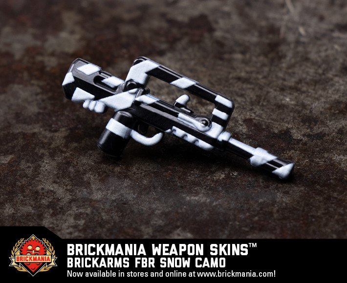 Perfect Caliber™ BrickArms® FBR Snow Camo