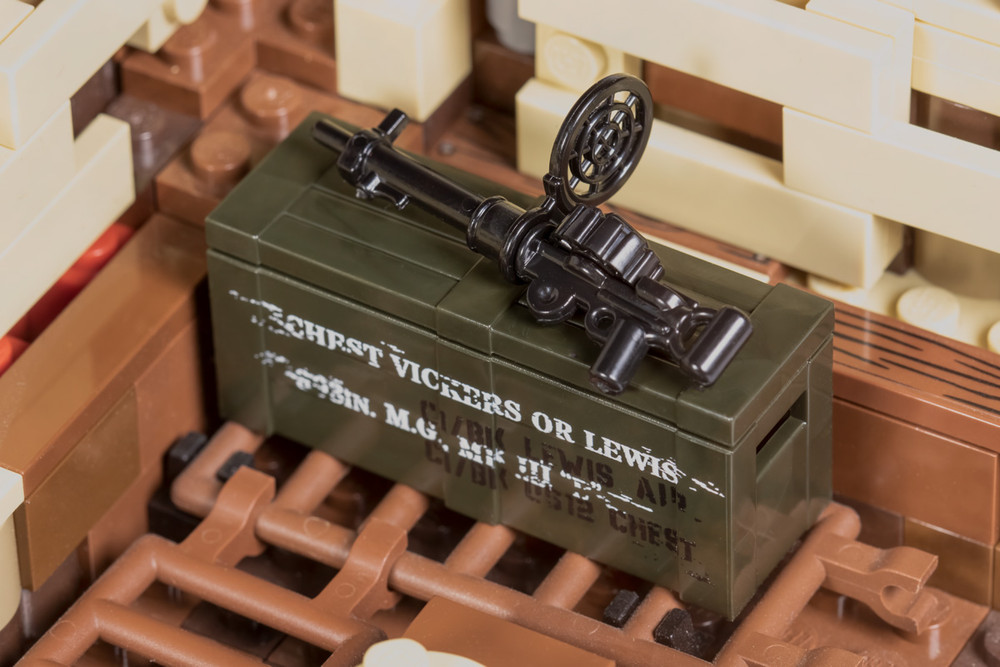 BrickArms® Lewis Gun - Aircraft Crate