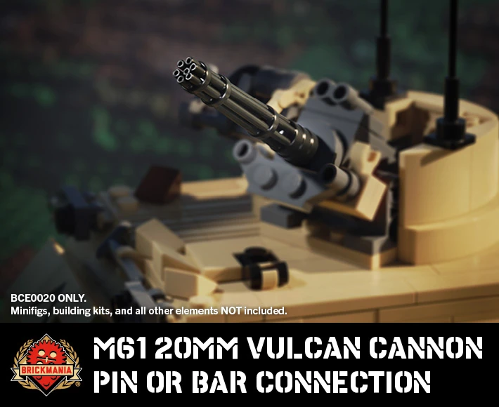 M61 20mm Vulcan Cannon - Pin or Bar Connection