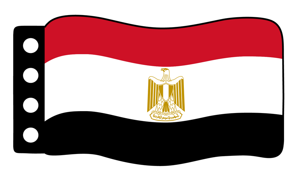 Flag - Egypt 1970 Flag