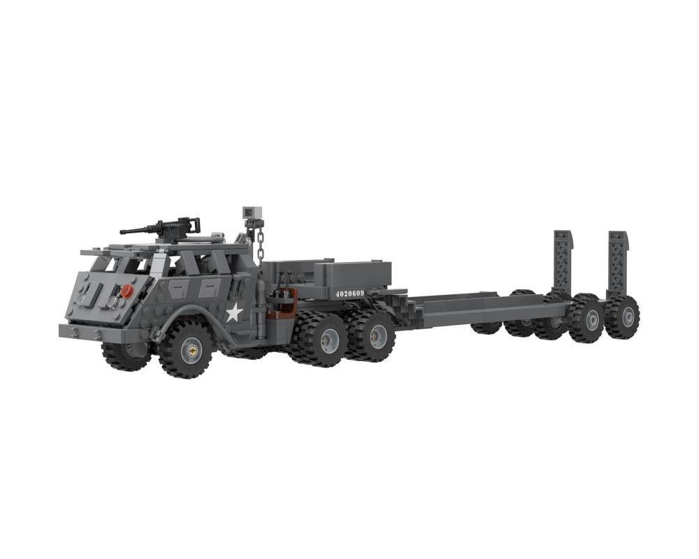 Modèle Réduit WWII – Dragon Wagon M25 + Char Sherman – Impression 3D – 17+