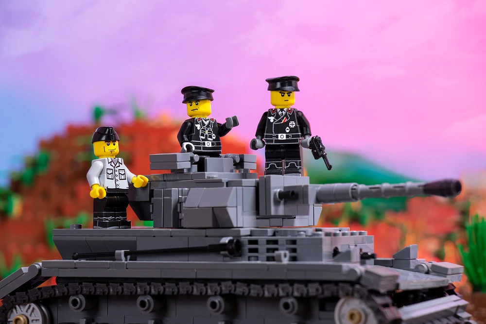 WWII Panzer Crewman - Sticker Pack