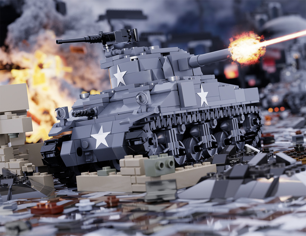 WWII US Stars for Tanks and Armored Vehicles - Sticker Pack