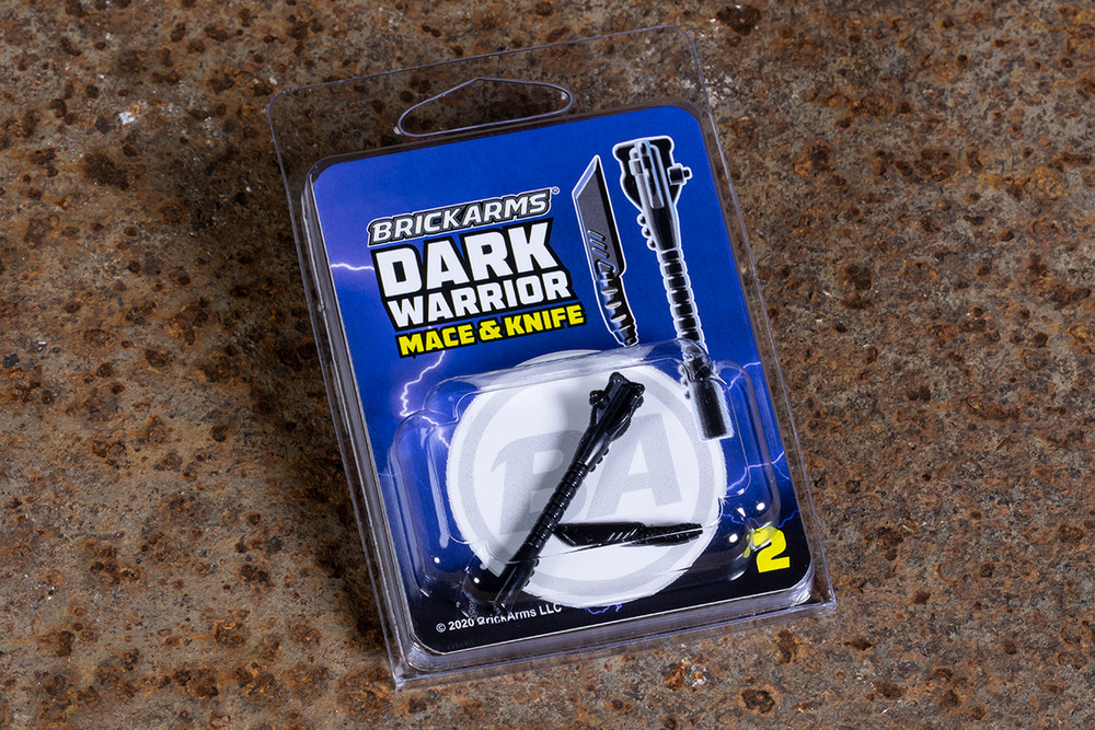 BrickArms Dark Warrior 2 - Mace & Knife