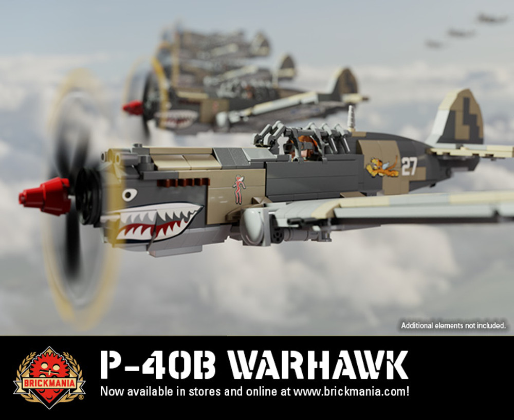 P-40B Warhawk - WWII Fighter