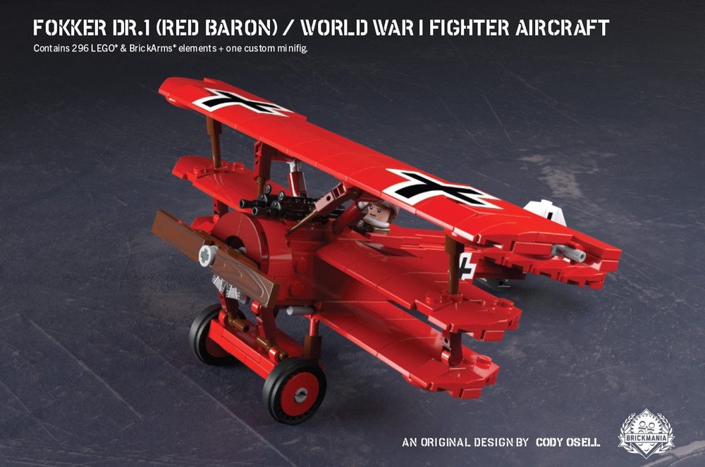 Fokker Dr.1 (Red Baron) - World War I Fighter Aircraft