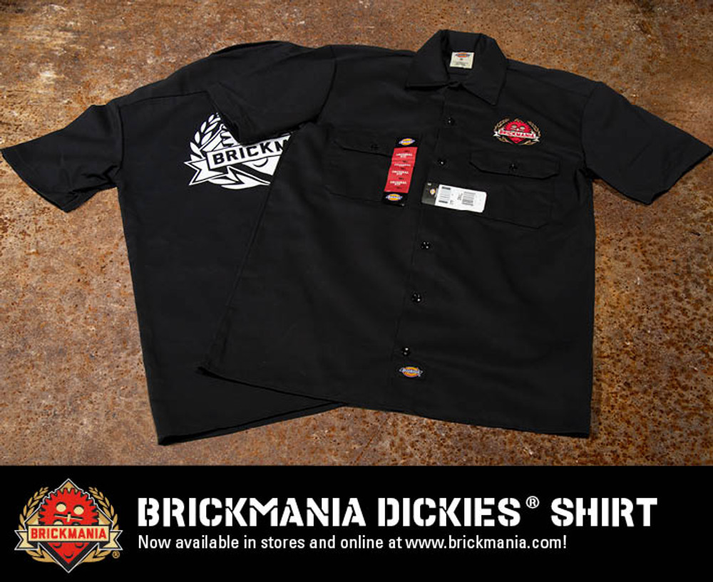  Brickmania Logos Dickies Short Sleeve Adult
