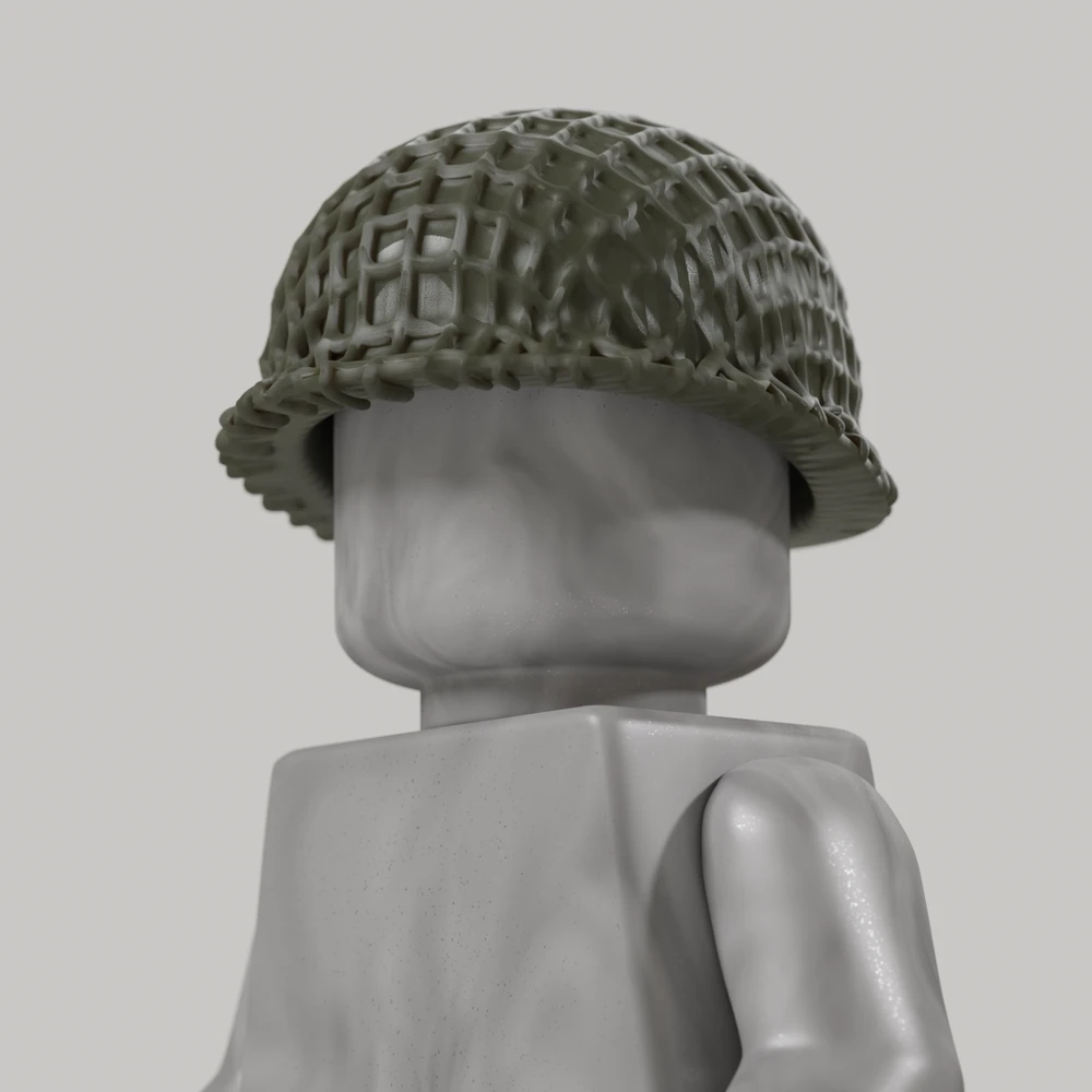 Netted BrickArms® M1 Pot Helmet
