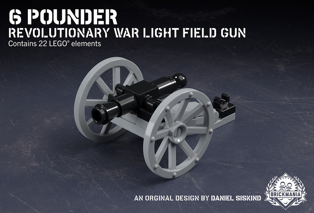 6-Pounder - Revolutionary War Light Field Gun