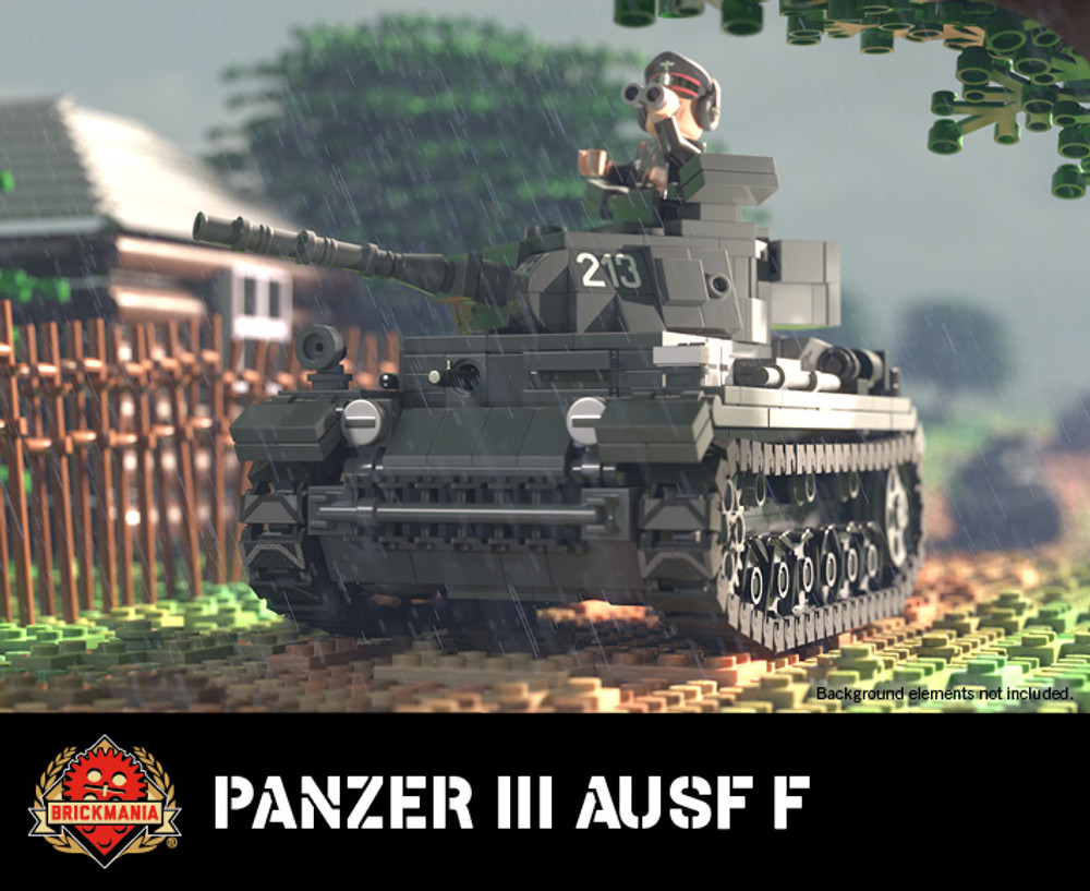 Panzer III Ausf F - WWII German Medium Tank