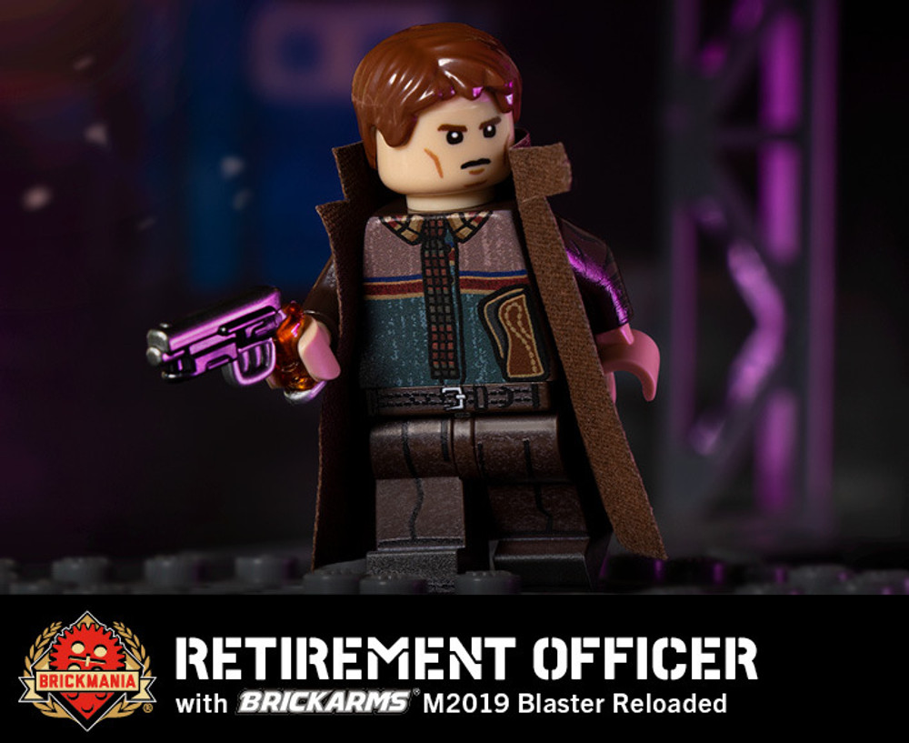 Retirement Officer with BrickArms M2019 Blaster Reloaded