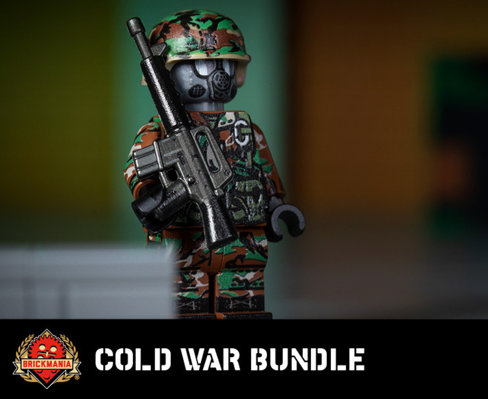 Cold War Bundle - Cold War US Army Rifleman and Perfect Caliber™ BrickArms® M16