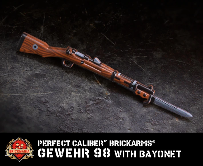 Perfect Caliber™ BrickArms Gewehr 98 w/ Bayonet