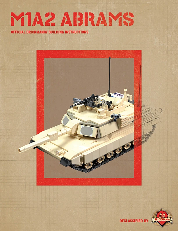 M1A2 Abrams - Digital Building Instructions