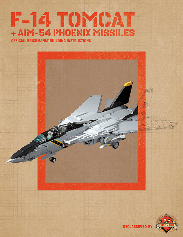 F-14 Tomcat - Digital Building Instructions