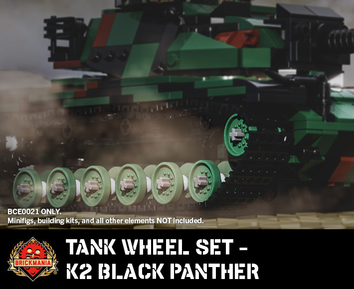 Tank Wheel Set - K2 Black Panther