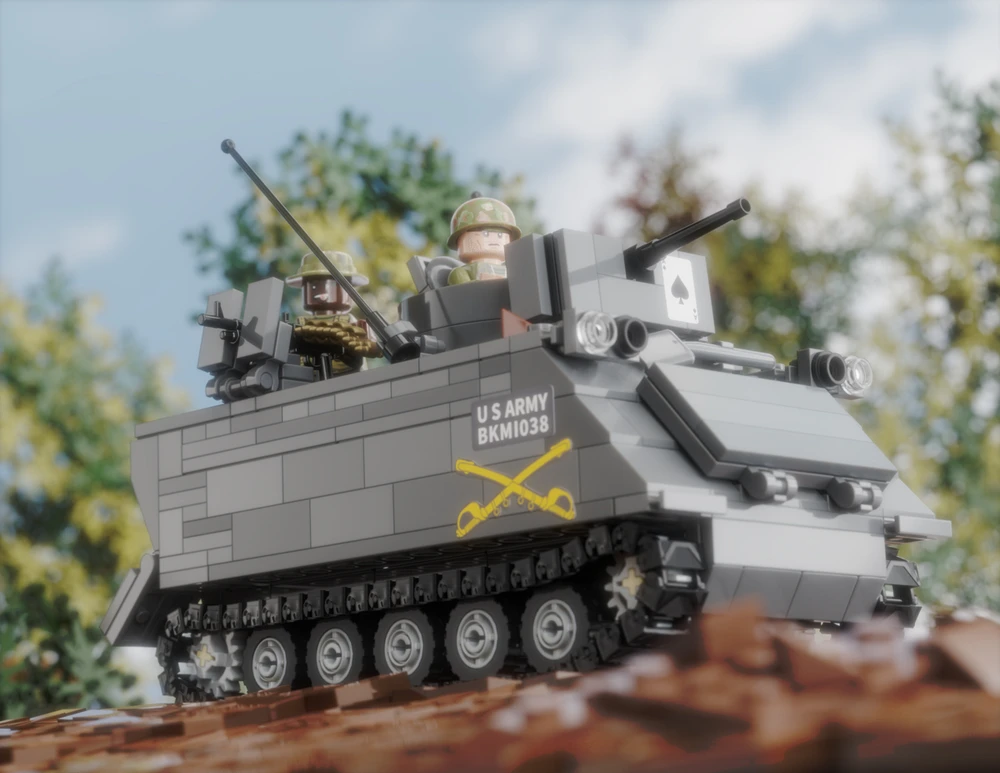 M113 APC + M163 VADS, M577 & ACAV - Digital Building Instructions