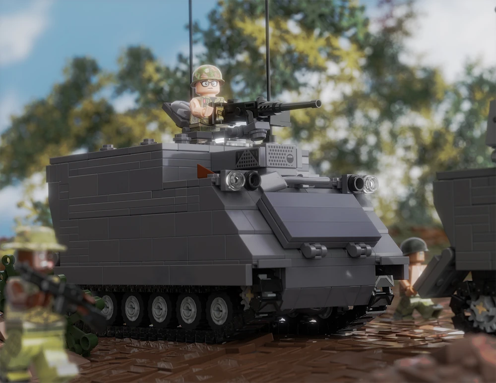 M113 APC + M163 VADS, M577 & ACAV - Sticker Pack
