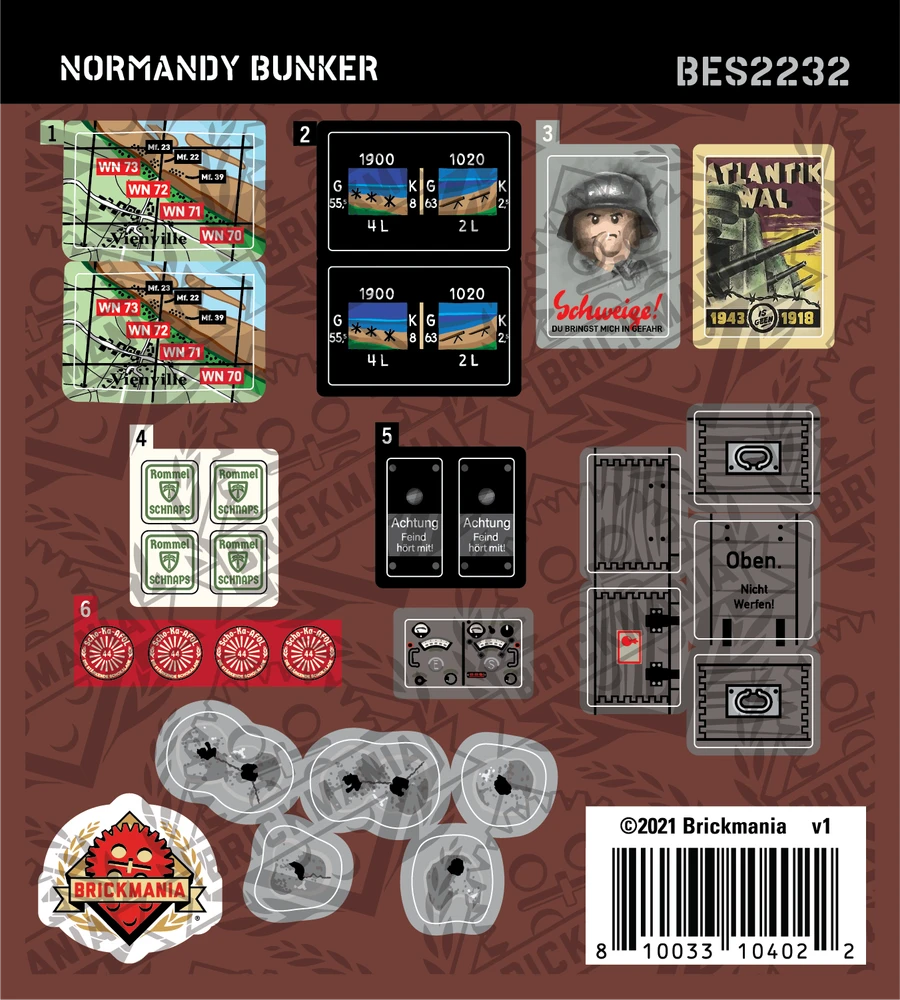 Normandy Bunker - Digital Building Instructions