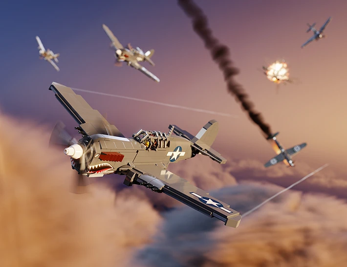 P-40N Warhawk - Digital Building Instructions