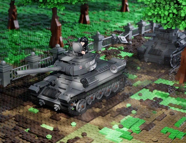T-34/85 - Digital Building Instructions