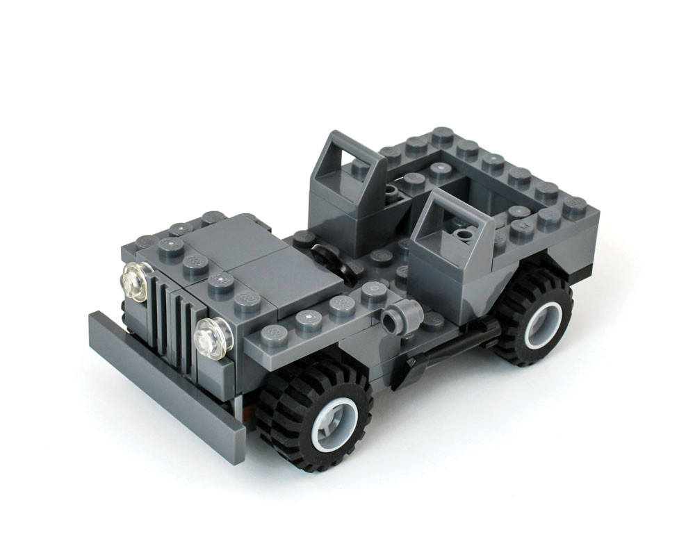 US Army Jeep - Brickmania Toys