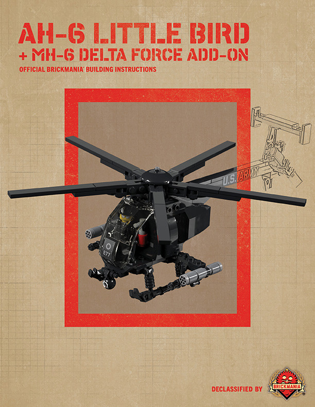 brickmania製アメリカ軍AH-6 リトルバード特殊部隊セット BKE877_Thumbnail__28865.